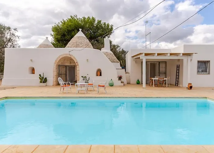 Villa Trullo La Cicala Bianca With Private Swimmingpool *