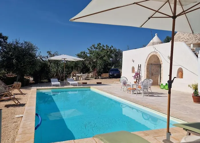 Villa Trullo La Cicala Bianca With Private Swimmingpool