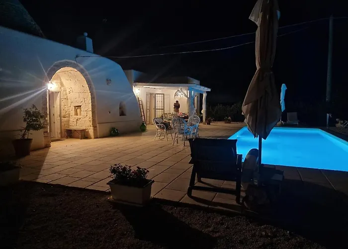 Trullo La Cicala Bianca With Private Swimmingpool San Michele Salentino